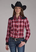 Roper 2131 Fancy Yoke (Red) - Women's Western Shirt
