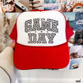 Checkered Game Day Trucker Hat
