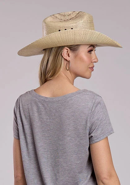 Roper 2866 Sunflower Skull (Grey) - Women's T-Shirt
