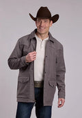 Roper 3418 Barn Coat (Coffee) - Men's Softshell Jacket