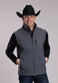Roper 3148 Technical Outerwear (Charcoal) - Men's Softshell Vest
