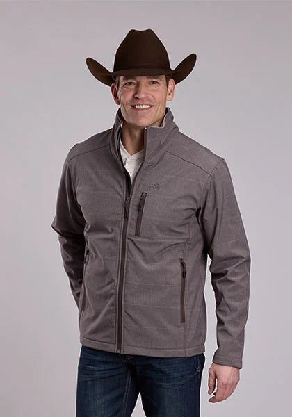 Roper 3148 Technical Outerwear (Coffee) - Men's Softshell Jacket
