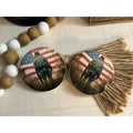 American Soldier Ceramic Car Coaster