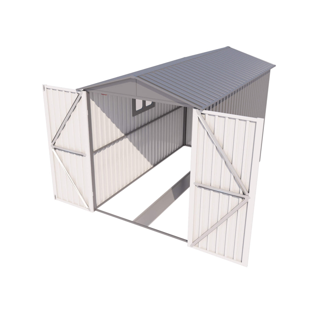 [05X10FT] Large Weatherproof Outdoor Motocycle And Tools Storage Shed (SAK91642)