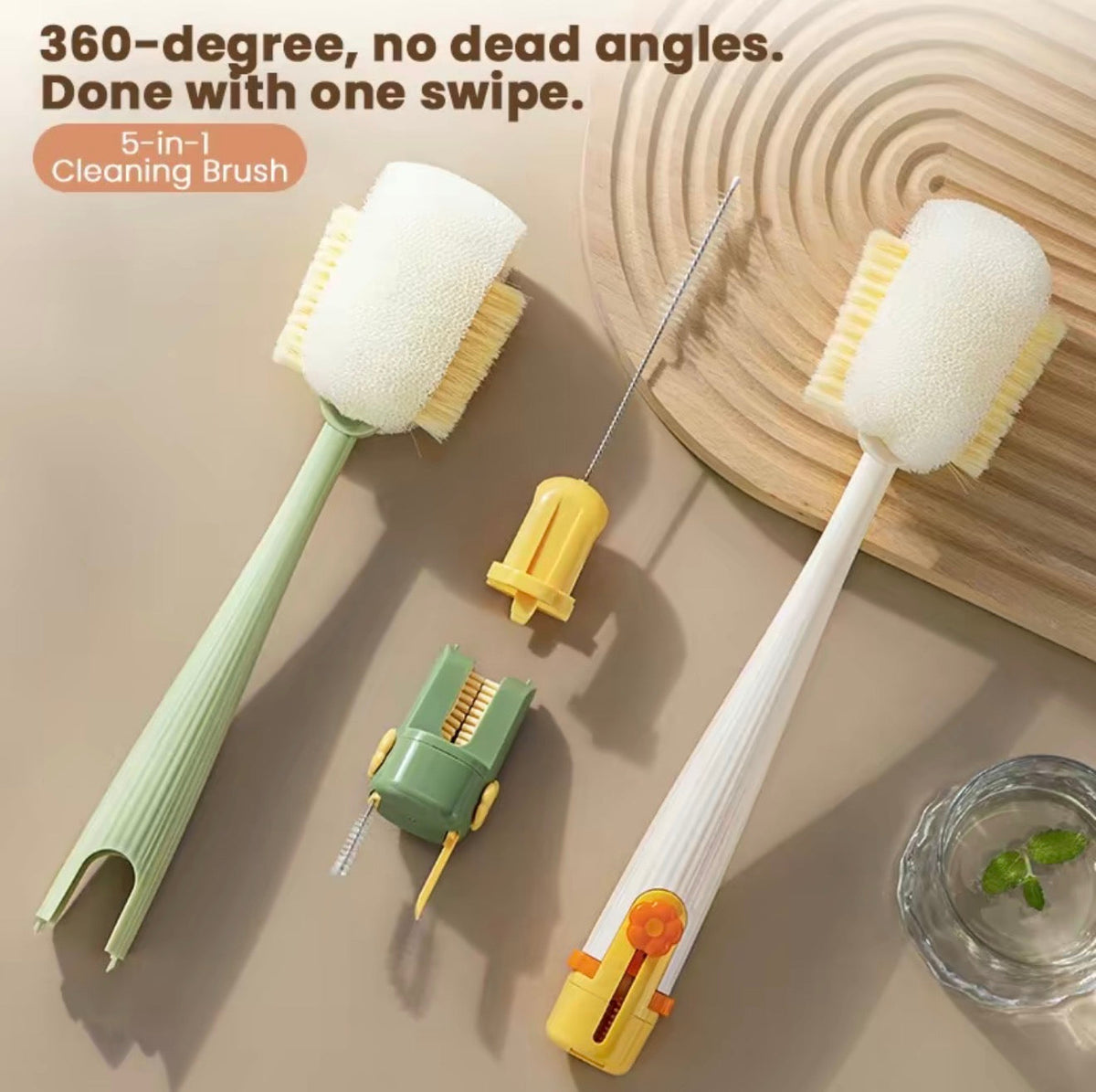 CleanMate 5-in-1 Brush