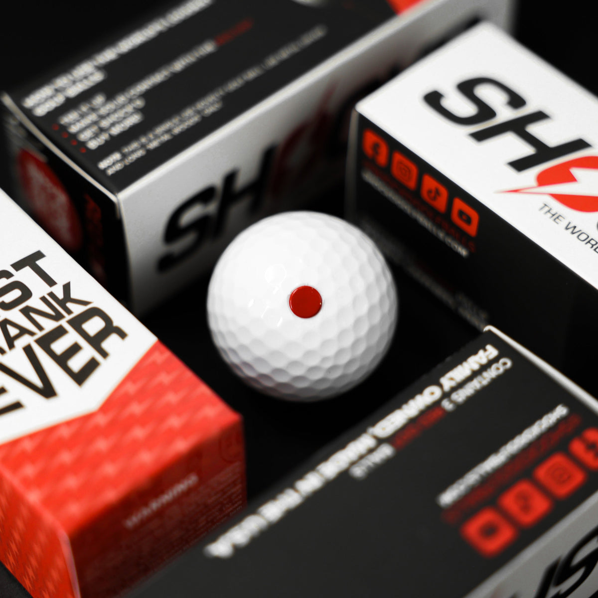 BUY 3 GET 1 FREE BUNDLE - SHOCK'D Golf Balls
