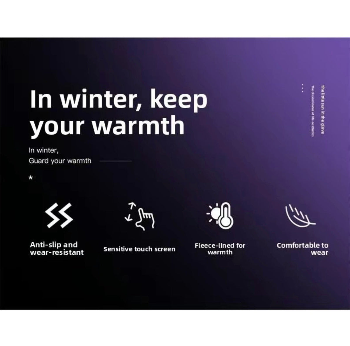 GlacioGrip Touch Gloves