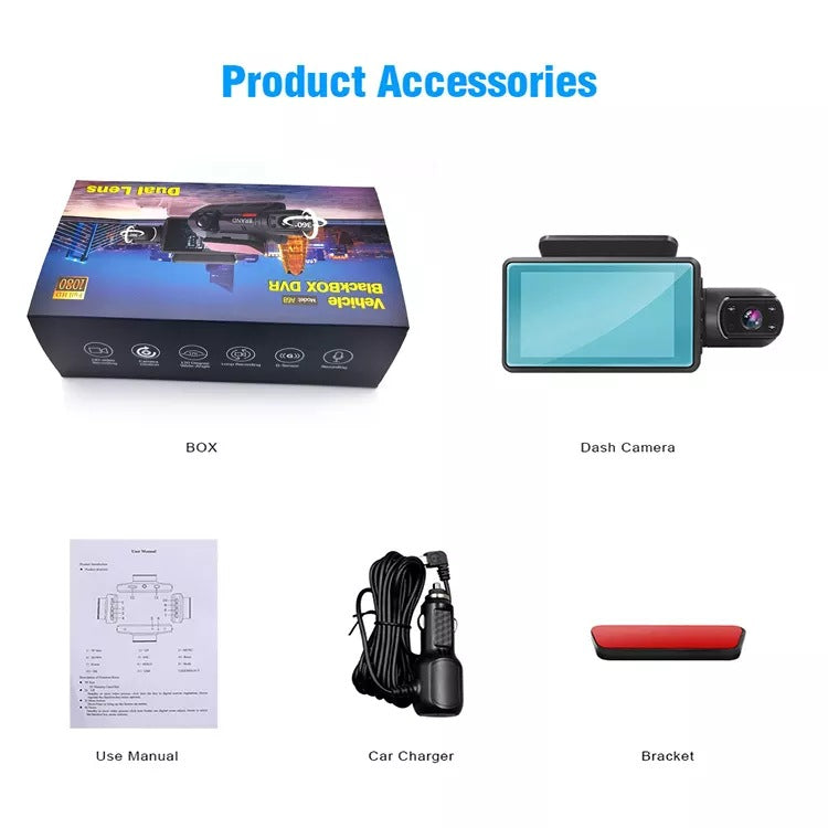 Dual-Lens 1080P Dash Cam product detail 2