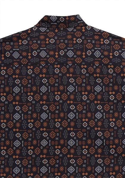 Tin Haul Aztec Print (Black) - Men's Western Shirt