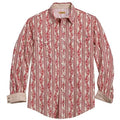 Tin Haul Vintage Stripe (Red) - Men's Western Shirt