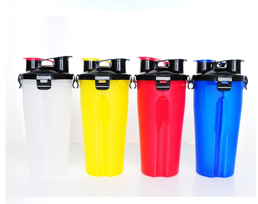 2-in-1 Portable Pet Water Bottle & Silicone Bowl – Travel Dog & Cat Dispenser
