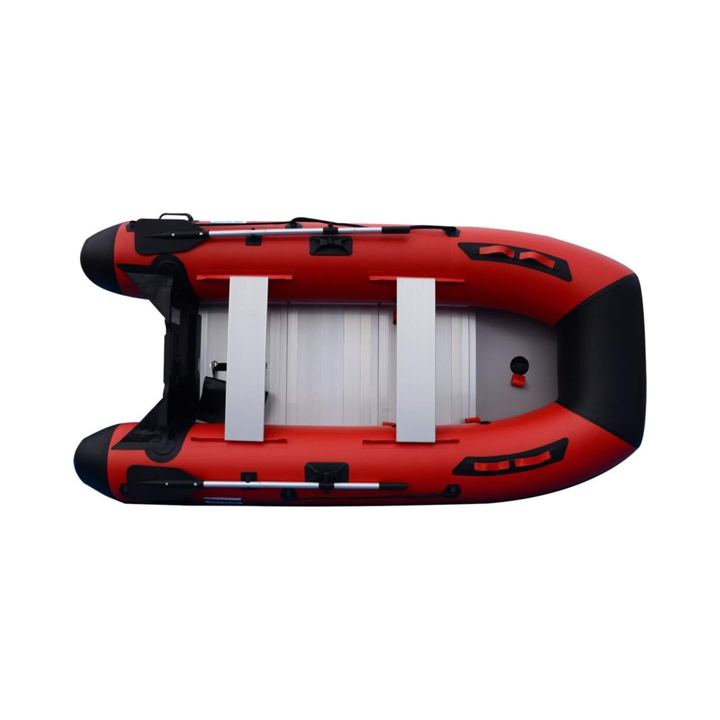 10FT Inflatable 4-Person Rafting Fishing Dinghy Tender Pontoon Boat (SAK20749)