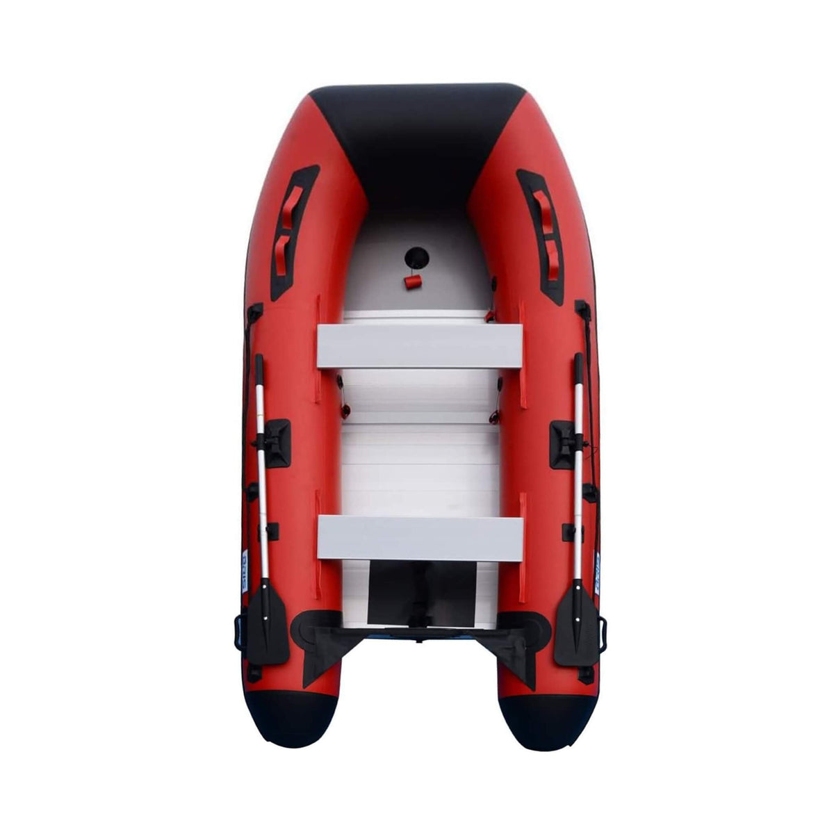 10FT Inflatable 4-Person Rafting Fishing Dinghy Tender Pontoon Boat (SAK20749)