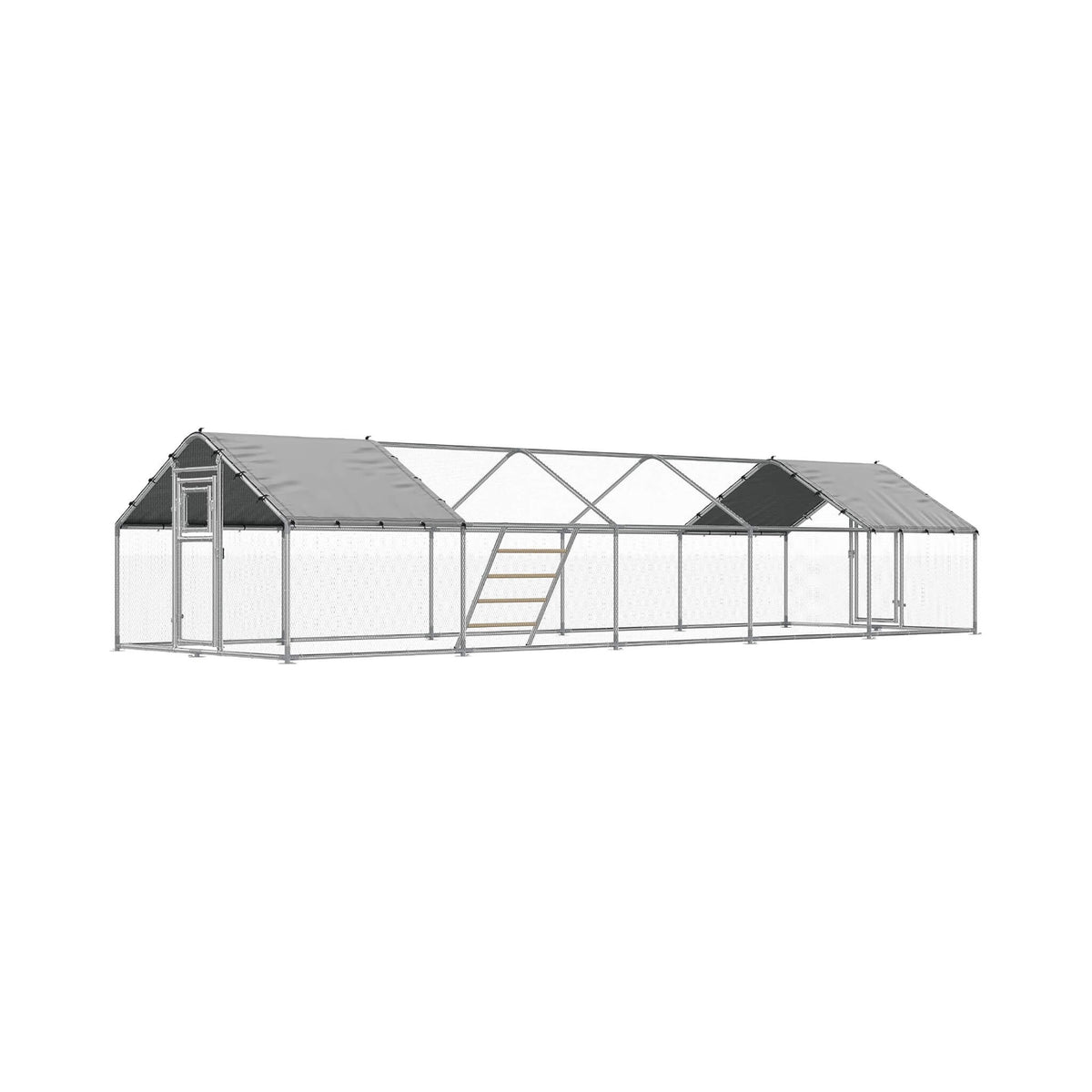 Extra-Large Walk-In Chicken Coop With Spire Roof (SAK84163)