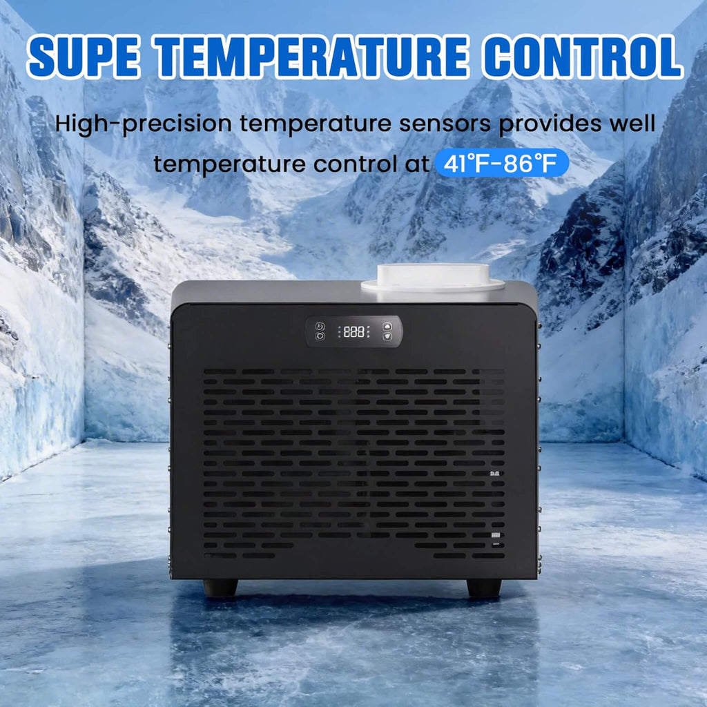 1/3HP Foldable Cold Plunge Tub With Smart Ice Bath Water Chiller (SAK16452)