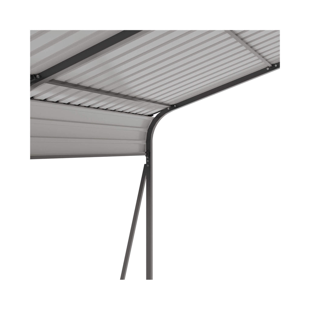 [13X26FT] Heavy-Duty Weather-Resistant Outdoor Carport With Protective Film (SAK82451)