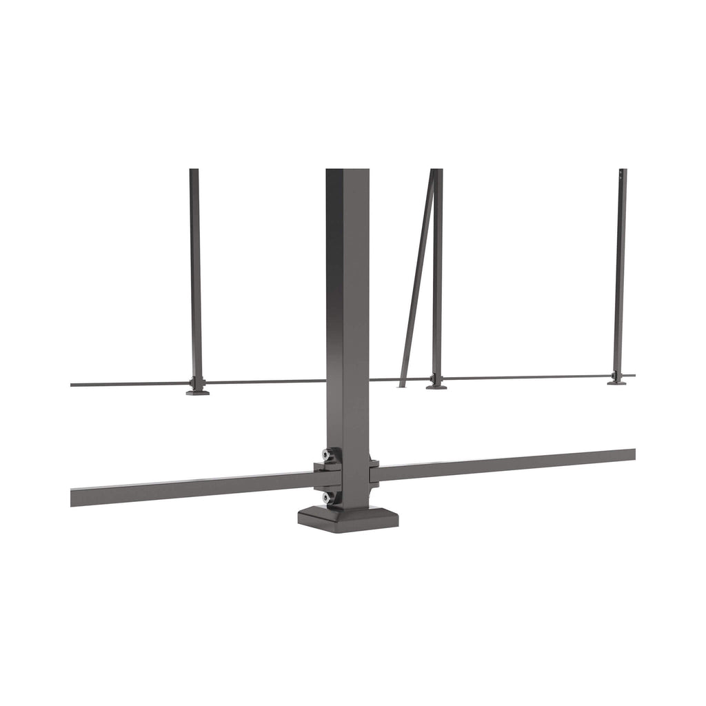 [13X26FT] Heavy-Duty Weather-Resistant Outdoor Carport With Protective Film (SAK82451)