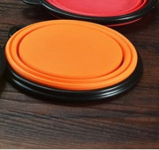 2-in-1 Portable Pet Water Bottle & Silicone Bowl – Travel Dog & Cat Dispenser