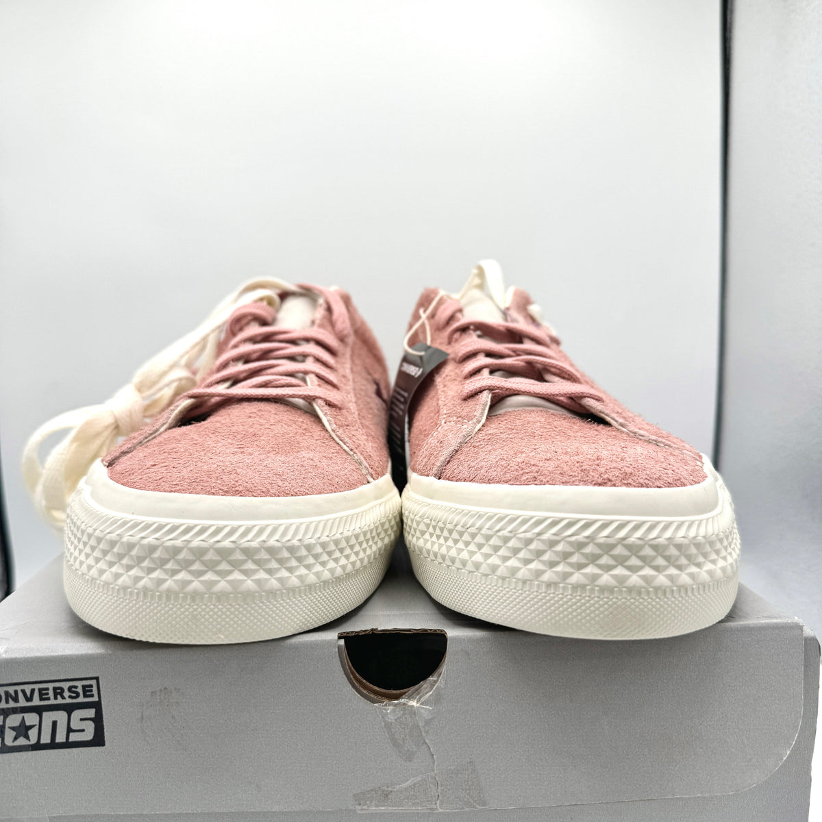 Converse One Star Pro OX Shoes Cherry Vision Canyon Dusk Pink Suede Leather