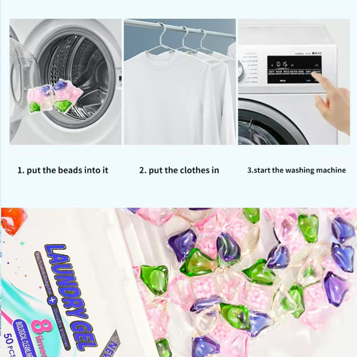CleanBurst Laundry Pods