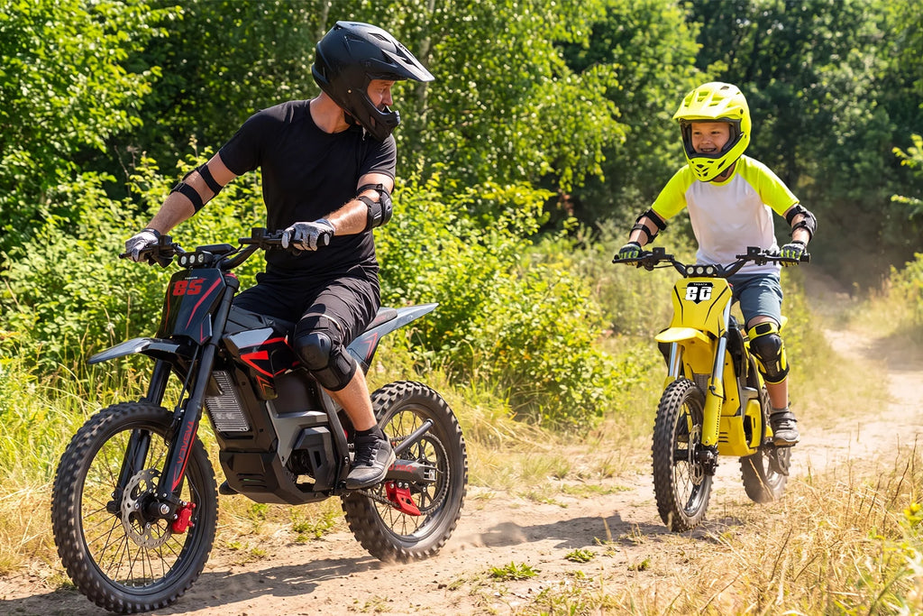 T500 V58 & T500 Pro Combo Pack (2 Bikes) Electric Dirt Bike For Teens & Adults