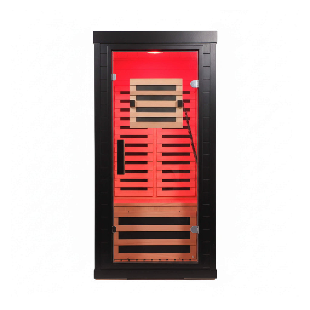 2-Person Low EMF Indoor Infrared Sauna With Red Light Therapy (SAK37542)