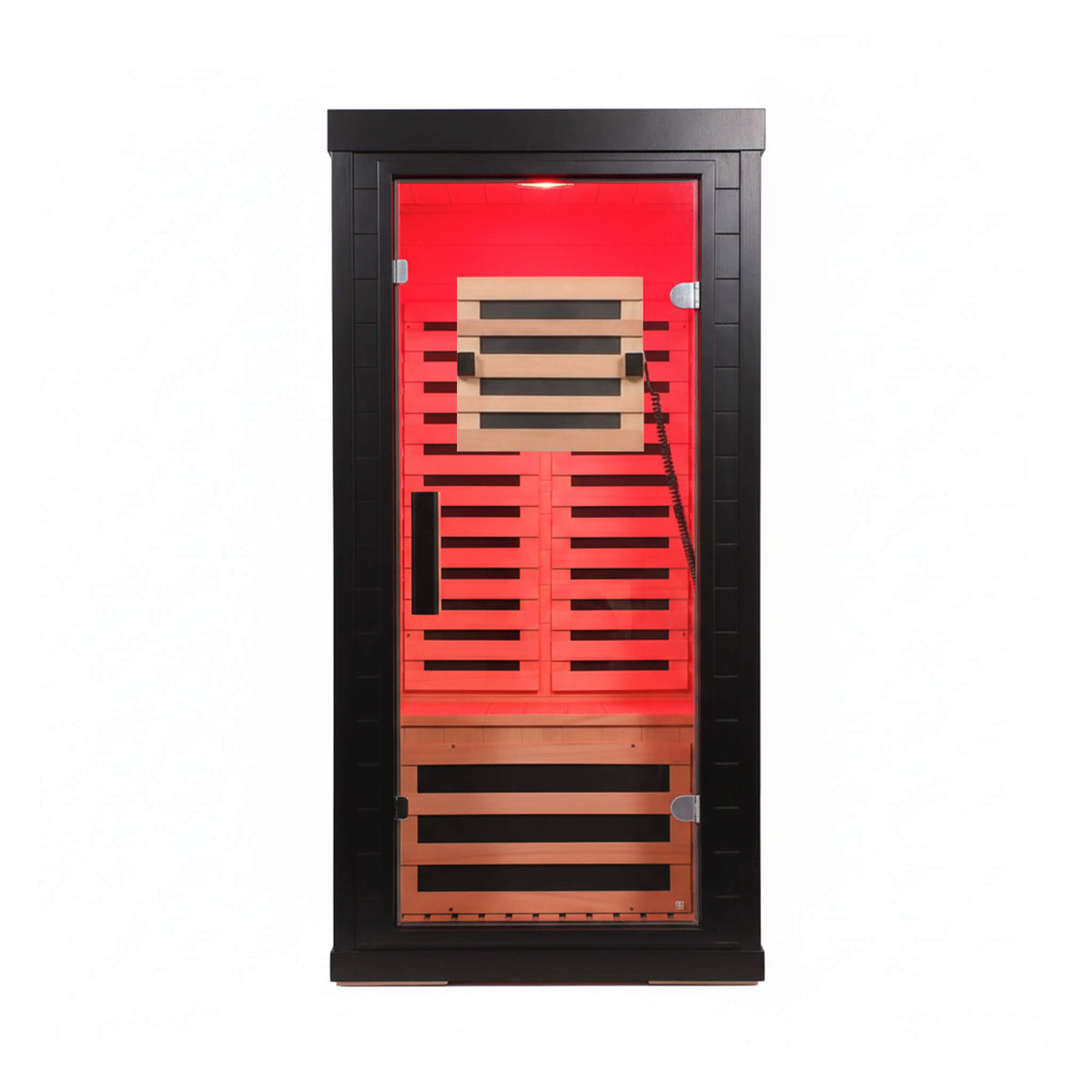 2-Person Low EMF Indoor Infrared Sauna With Red Light Therapy (SAK37542)