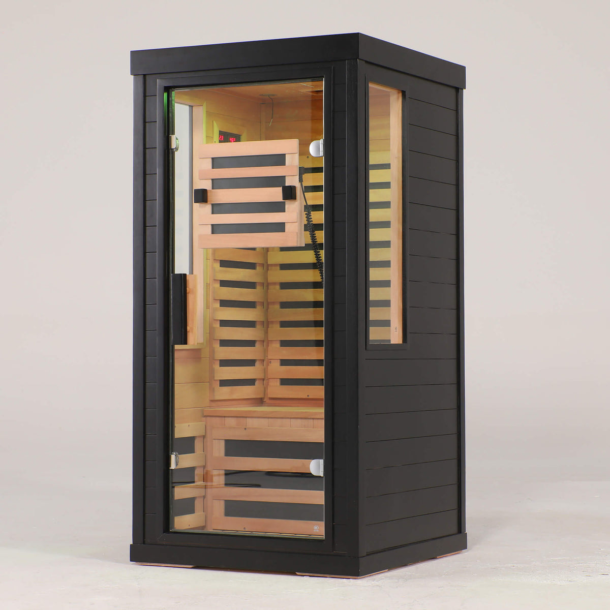 2-Person Low EMF Indoor Infrared Sauna With Red Light Therapy (SAK37542)