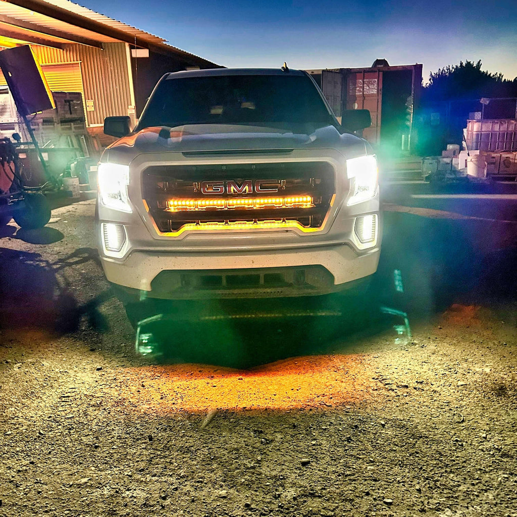 2019+ GMC Sierra 1500 Dual 40s Light Bars SLIM