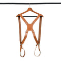 Double Camera Strap Harness- Tan Brown