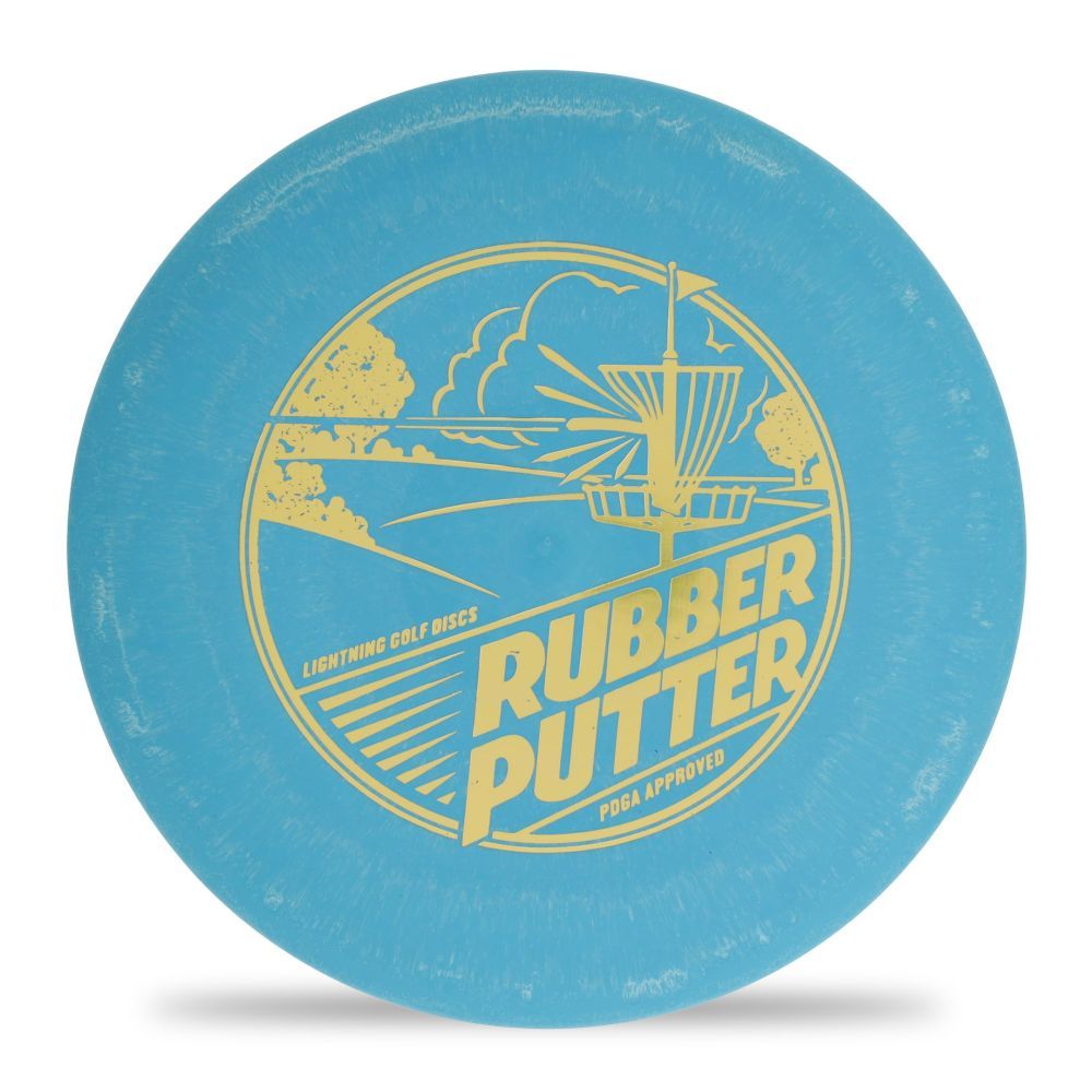 Lightning Sure Grip Rubber Putter Golf Disc