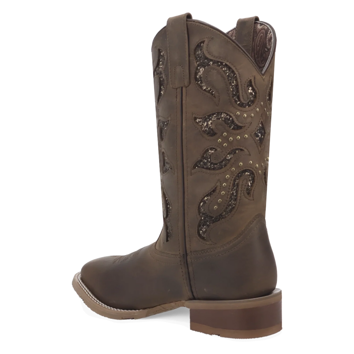 Laredo Lace Lonestar - Women's Leather Cowgirl Boots