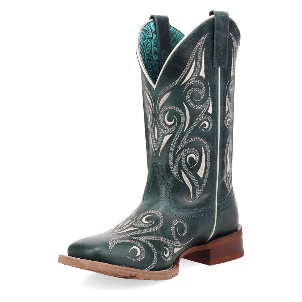 Laredo Spurred - Women's Leather Cowgirl Boots