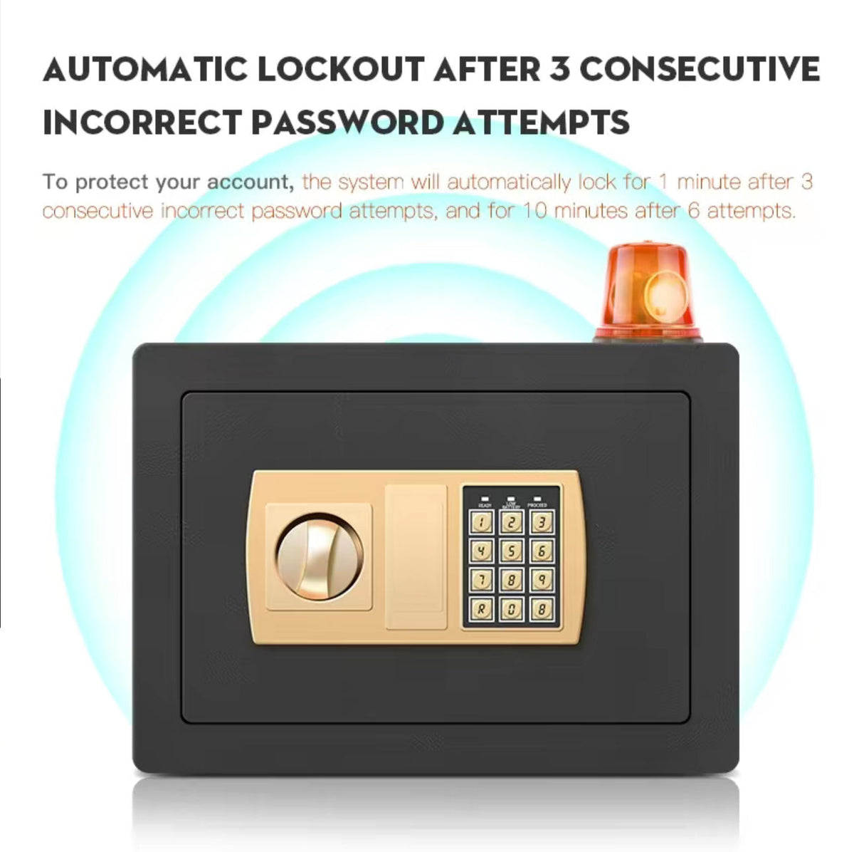 SecureVault Safe Box