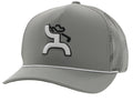 HOOey "Golf" (Grey/White) - Adjustable Baseball Cap
