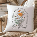 Bee Kind Throw Pillow