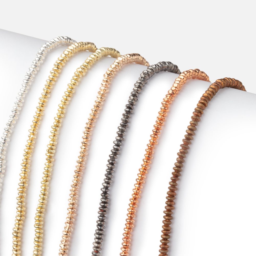 2.5mm Polished Disc Beads