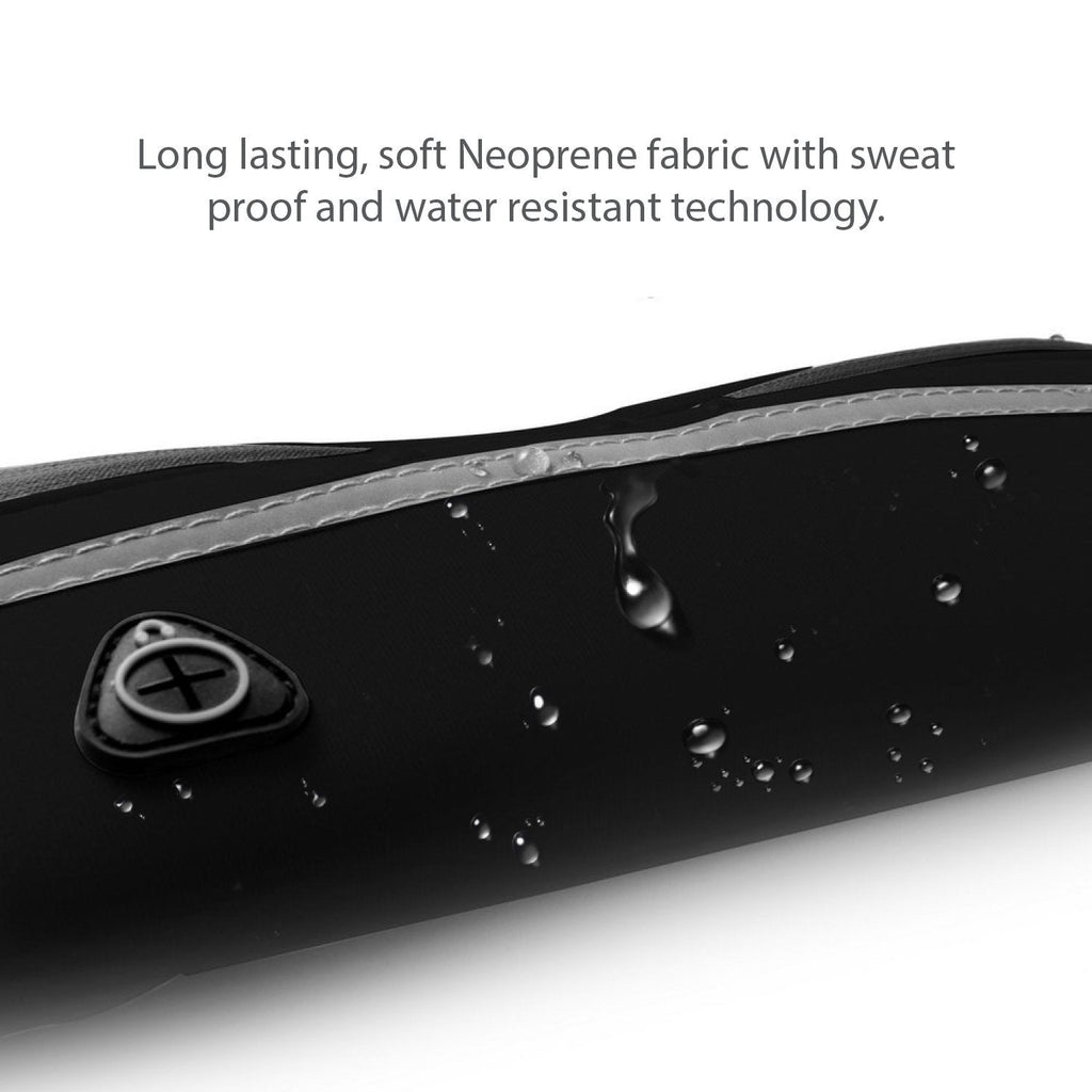 JupiterGear Sports Running Belt and Travel Fanny Pack for Jogging, Cycling and Outdoors with Water Resistant Pockets