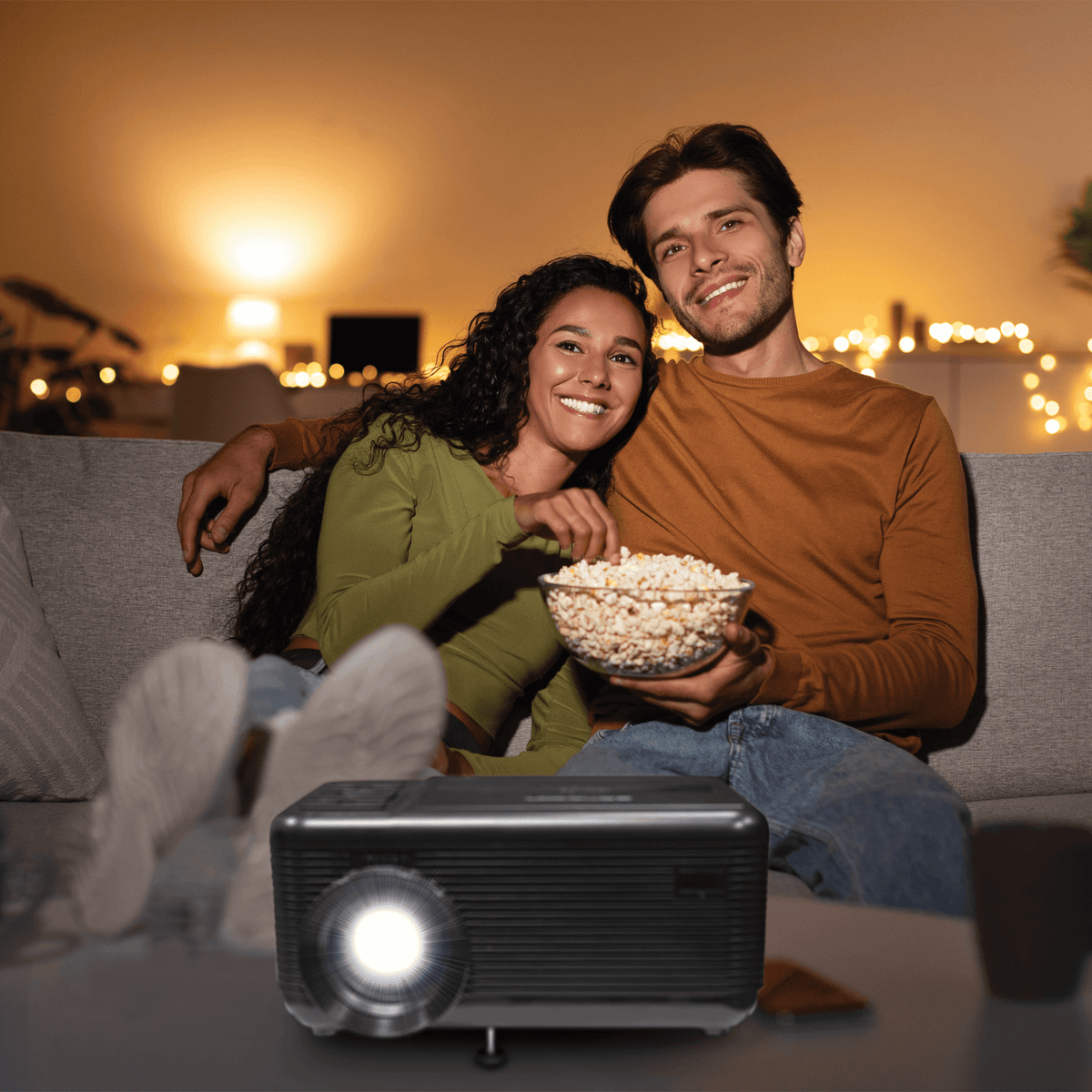 Emerson 150" Home Theater LCD Projector with 720p and DVD Player