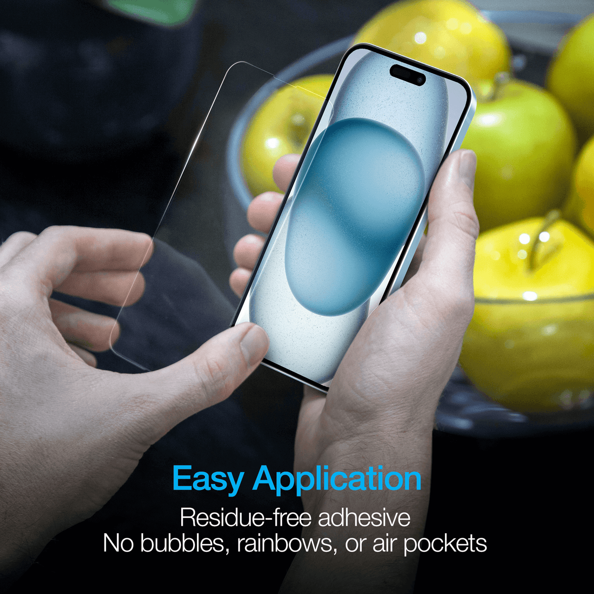 Naztech IntelliShield HD Tempered Glass 25pc Bundle Kit for iPhone 15