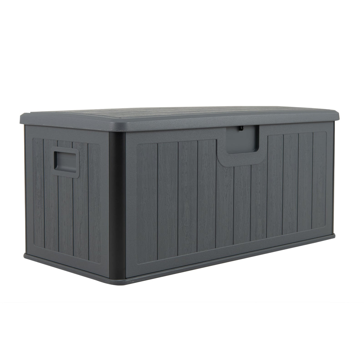 100 Gallon Large Deck Box with Lockable Lid for Patio