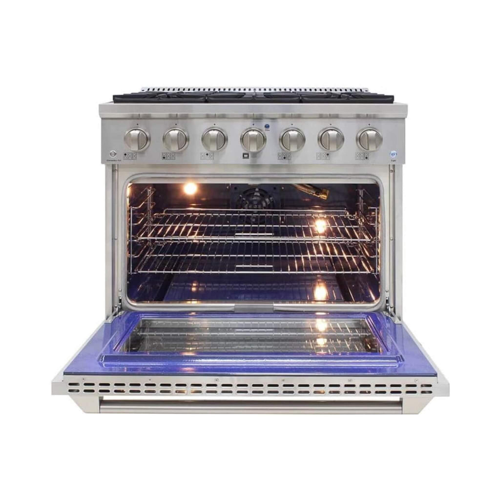 36-Inch Gas Range With 6-Burner Convection Oven And Broil (SAK27193)