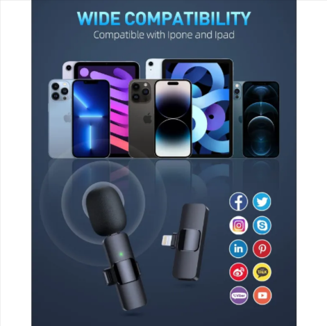 Wireless Lavalier Microphone for iPhone & USB-C product detail 5