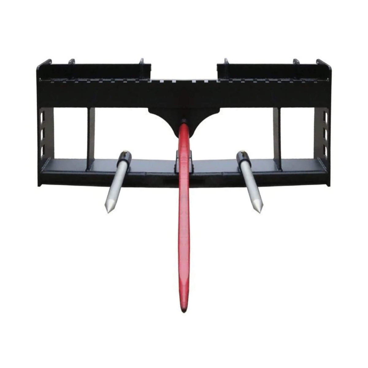 42-Inch Heavy-Duty Pallet Forks Hay Spear Skid Steer Attachment With Quick Attach (SAK16528)