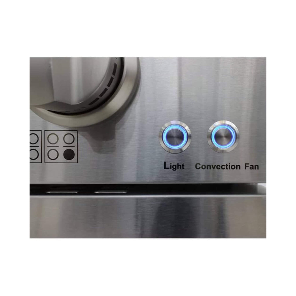 48-Inch Stainless Steel 5-Burner Dual Fuel Range With Convection Oven (SAK82146)