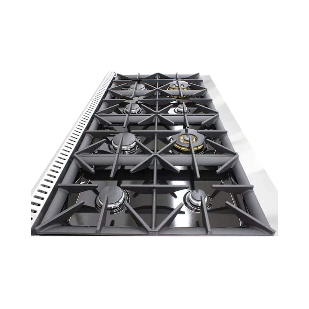 48-Inch Stainless Steel 5-Burner Dual Fuel Range With Convection Oven (SAK82146)
