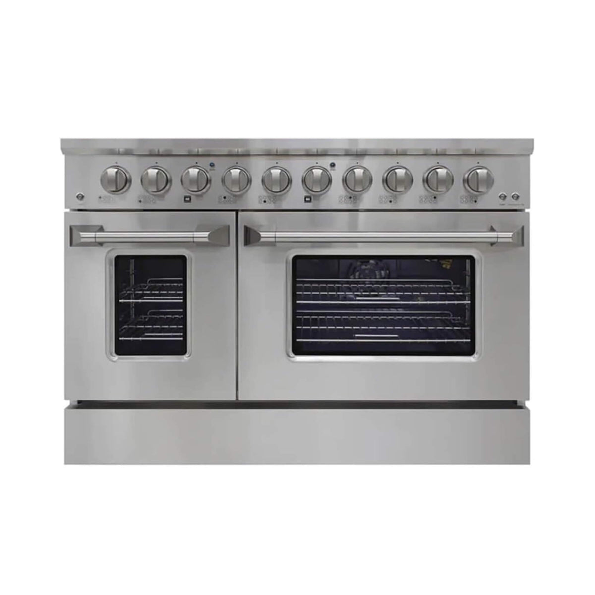 48-Inch Stainless Steel 5-Burner Dual Fuel Range With Convection Oven (SAK82146)