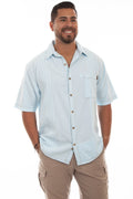 Scully Button Front (4800) - Men's Casual Shirt