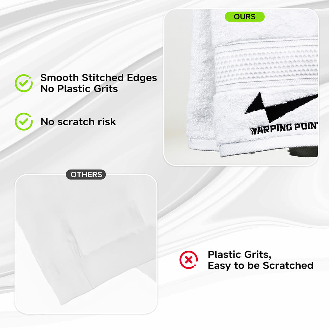 Pickleball Towel - White