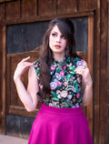 Hummingbird Bow Top - XS only, 1 left!